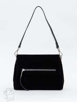 Сумка женская кожаная 8273-2PEF black Polina&Eiterou