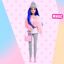 Кукла-модель шарнирная «Миранда» с аксессуарами, МИКС