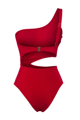 TRENDYOLMILLA Siyah Tek Omuz Cut Out/Pencereli Regular Mayokini TBESS24MY00005 фото 13