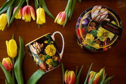 Кружка Натюрморт с тюльпаном, Х. Рейкерс, 0,4 л - Anna lafarg фото 6