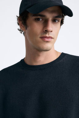 COTTON - LINEN SWEATER - Zara фото 5