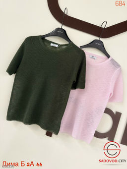 Футболка женская однотонная - Bruno фото 9