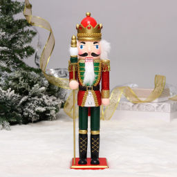 Фигурка новогодняя "Щелкунчик - Строгая выправка" 10,3*7,9*38 см
