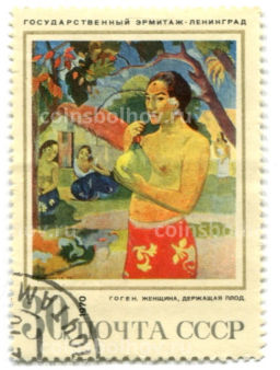 Марка Гоген. Женщина, держащая плод