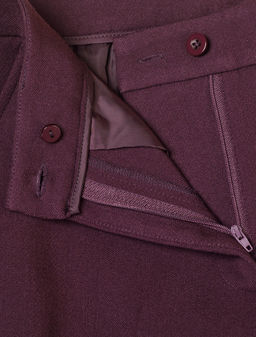 Брюки Vilatte D24.287 лиоцелл с вискозой бургунди фото 6