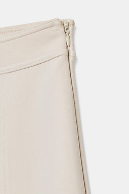 INTERLOCK STRAIGHT-LEG TROUSERS