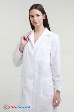 Женский медицинский халат бязь ГОСТ ХМ-01