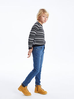 Slim Fit Erkek ?ocuk Jean Pantolon