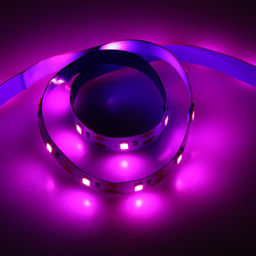 Фитолента для растений Luazon Lighting, светодиодная, 3.5 Вт, 0.5 м, IP20, 5 В, 60 LED/м, диммер, USB, SMD5050, мультиспектральная