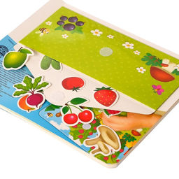 Книжка с липучками Что где растёт? 12 стр. - Буква-ленд фото 6