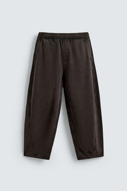 BALLOON FIT JOGGING TROUSERS - Zara фото 6