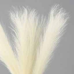 Сухоцветы искусственные «Пампасная трава», 43 см, 3 шт., молочный