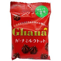 Шоколад молочный трюфель Ghana Lotte, Корея, 45 г (м/у) Акция