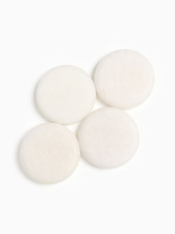 Камни для СПА 8×8 белый мрамор, 4 шт.