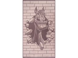 Полотенце махровое 6с103.412ж1 Здрасте конь(т.с.мальв1) 50х90см