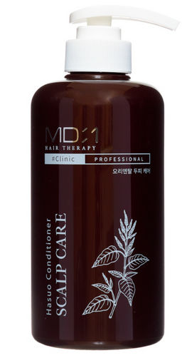 MD-1 Hair Therapy Hasuo Scalp Care Conditioner Укрепляющий кондиционер для волос с травяным комплексом