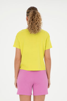 Женская фисташково-зеленая футболка - U.s. polo assn фото 5