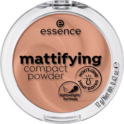 essence Матирующая компактная пудра Mattifying Compact powder, 02 soft beige