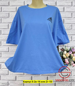 Футболка однотонная женская - Bruno фото 4