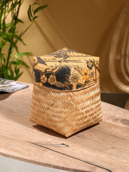 Корзинка плетёная «Масарта», 16×16×18 см