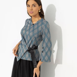 Костюм с юбкой из сетки на подкладе Больше чем стиль (2 в 1 green) - Charutti фото 9