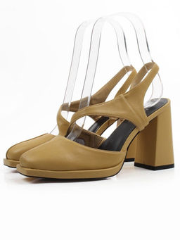 06-XLP1331-32 SAND Туфли летние женские (натуральная кожа)