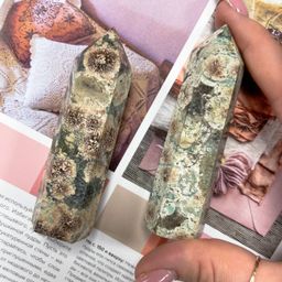 Кристалл из Агата цветочного - Радуга самоцветов фото 2