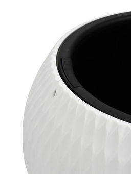 Кашпо для цветов Жемчужина, 7 л, d=36 см, h=22 см, пластик, со вставкой, белое - Simaland фото 2