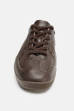 LEATHER TRAINERS - Zara фото 7