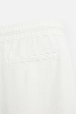 TEXTURED REGULAR FIT BERMUDA SHORTS - Zara фото 37