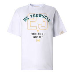 Футболка женская Mist Old School размер 50, цвет белый