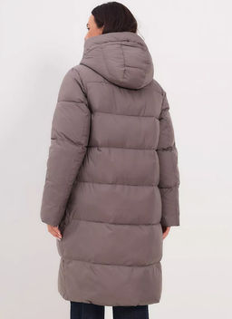 Пуховик с капюшоном Био-Пух ,мех - Lawinter фото 3