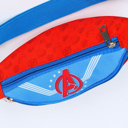 Сумка поясная детская для мальчика, 25×6×13 см, Мстители