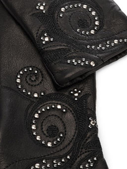 Перчатки женские ш+каш. IS01439 black - Eleganzza фото 12