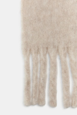 CHUNKY FRINGED SCARF - Zara фото 3