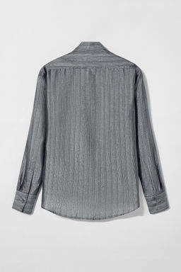SHIMMER THREAD SHIRT BOBBY GILLESPIE X ZARA  фото 3