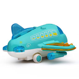 Самолет "Яркий самолетик-1" свет, звук, в коробке