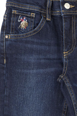 Брюки джинсовые U.s. Polo Assn для мальчика синие  фото 7