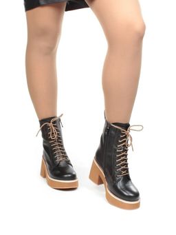 04-DMD-M7079 BLACK Ботинки зимние женские (натуральная кожа, натуральный мех) - No name фото 24