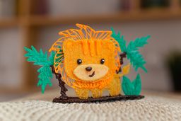 Поделкин Робокрафтика Набор PLA пластика для 3D ручки RBC-PLA-01 7 шт. № 01 матовый с блестками