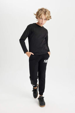 Толстые спортивные штаны текущих команд НБА для мальчиков - Defacto фото 2