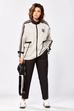 Костюм LADY SECRET 25230 черный+серо-бежевый