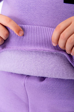 Теплый костюм для девочки из футера с начесом Bonito  фото 35