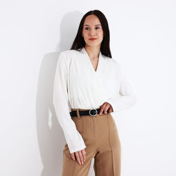 Ремень женский, ширина 2,8 см, пряжка металл, цвет чёрный - Simaland фото 3