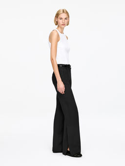 Pantalones sastre con abertura lateral - H&m фото 4