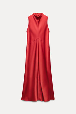 ZW COLLECTION SATIN DRESS - Zara фото 7