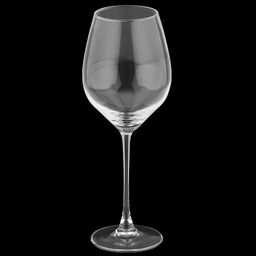 Бокал стеклянный Бургундия 600мл, д6,8см, h26см, основание д8см (Китай) - Домашняя мода фото 2