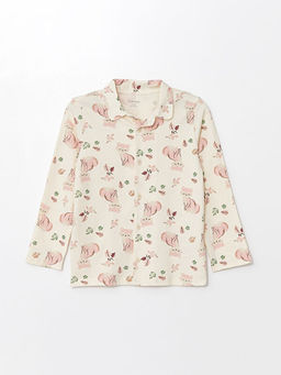 G?mlek Yaka Uzun Kollu K?z Bebek Pijama Tak?m? - Waikiki фото 2