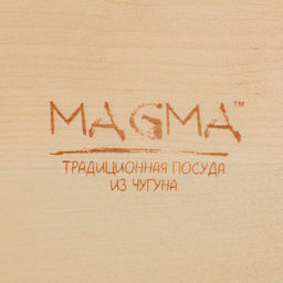 Сковорода Magma «Далат», 16,5×12,5×3,2 см, не деревянной подставке, чугун, индукция, чёрная