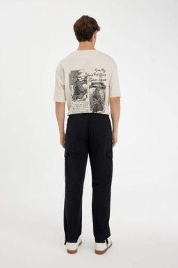 Широкие брюки-парашют с грузовыми карманами - Defacto фото 7